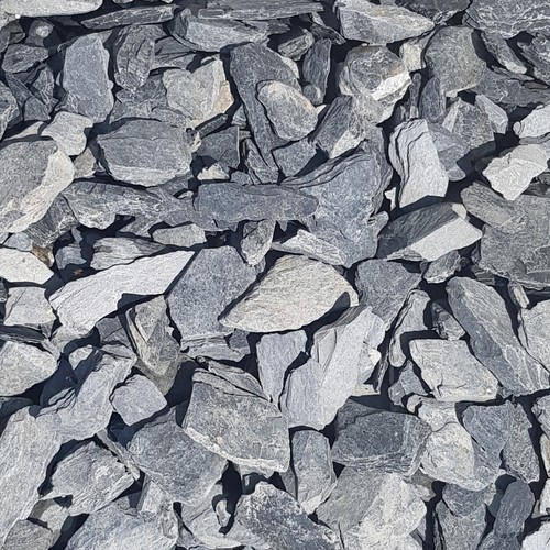 Slate chippings aggregate - slate,