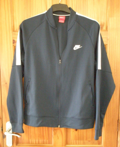 New nike navy track top - new,