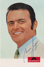 MAX GREGER Original Autograph Signed Polydor Postcard 1970s