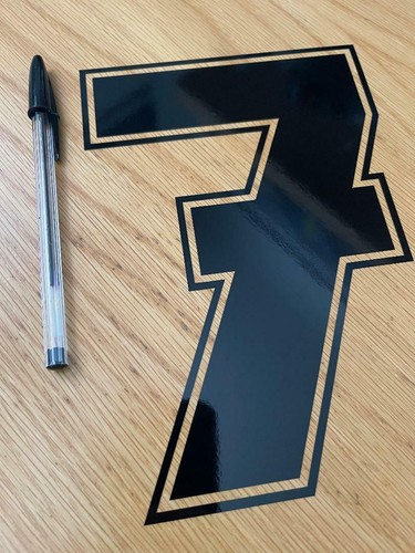 Barry sheene number decal - barry, 7