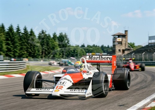 Ayrton senna mclaren 1988 art - mclaren,