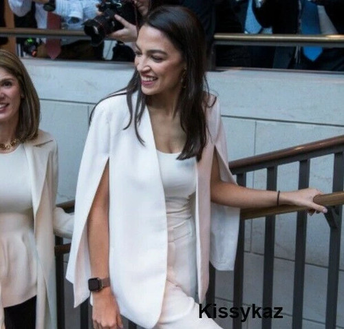 Zara white split side cape - split,