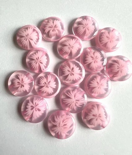 Daisy flower buttons 14mm - 8,