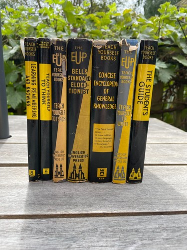 Vintage teach yourself books - vintage,