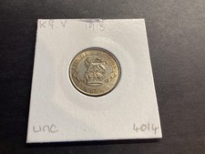 KING GEORGE V 1913 SILVER SIXPENCE COIN’ HIGH GRADE!….
