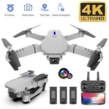 3 Batteries Drone X Pro 4K HD