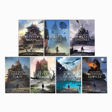 Mortal Engines 7 Books  Collection  Set by Philip Reeve  Predator Gold, A web of