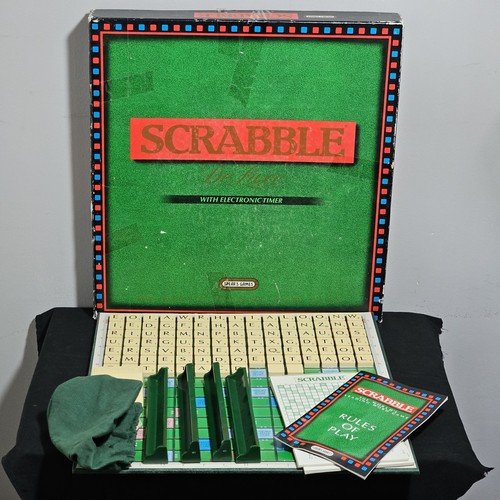 Scrabble deluxe electronic - scrabble,