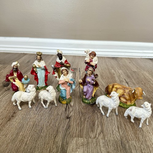 Stunning vtg italian nativity - vtg,