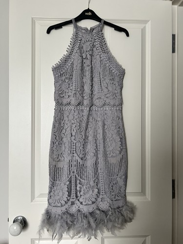 Lipsy vip grey - vip, dress
