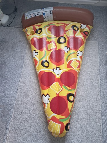 Inflatable pizza slice lilo - inflatable,