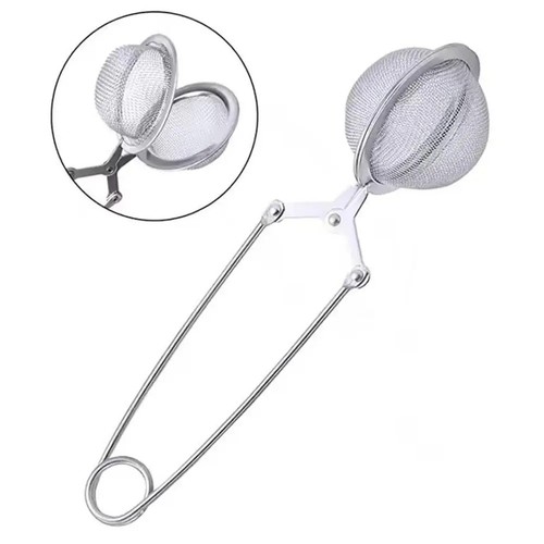 Steel tea infuser strainer - steel,
