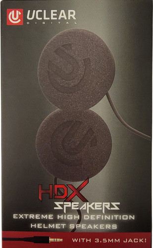 Uclear hdx helmet speakers - hdx,