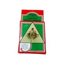 Dryad Christmas  Quilling Kit, full instructions  no quilling  tool  