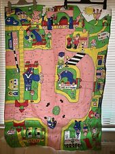 Vintage Noddy Boots Noddy's Toytown PlayMat (sheet)