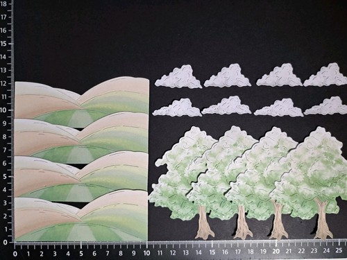 Fields trees cloud - cloud, die