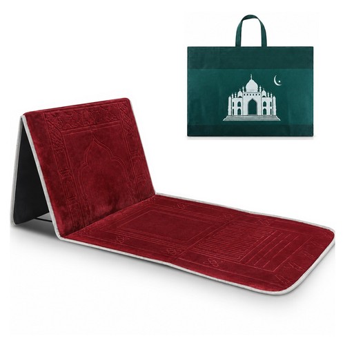 Foldable backrest prayer mat - backrest,