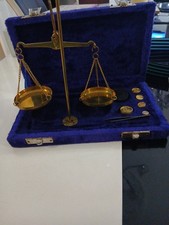 A Retro Brass Weighing Scales