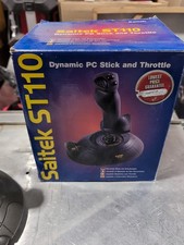 Saitek ST110 Dynamic Stick & Throttle Joystick 15 Pin PC