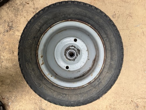 Pair ride mower front - on,