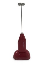 Red Aerolatte Handheld Portable Milk Frother with Stand