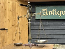 LARGE BRASS CAST IRON ANTIQUE