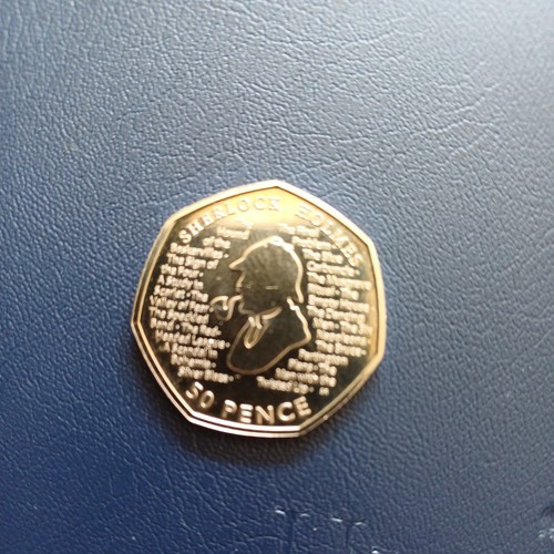 2019 sherlock holmes 50p - 2019,