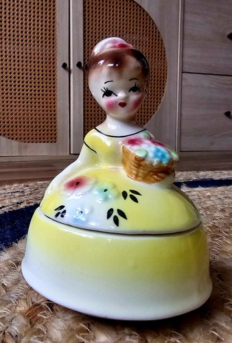 Rare vintage porcelain lady - porcelain,