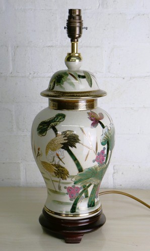 Table lamp oriental japanese - table,