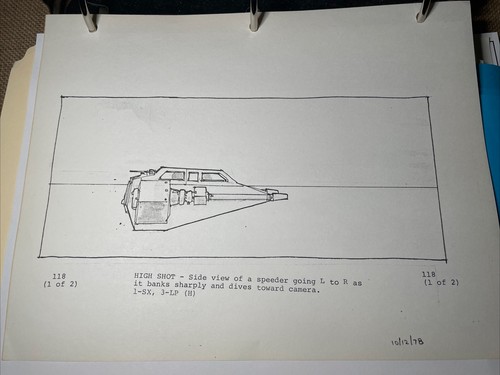 Star wars storyboards empire - star,