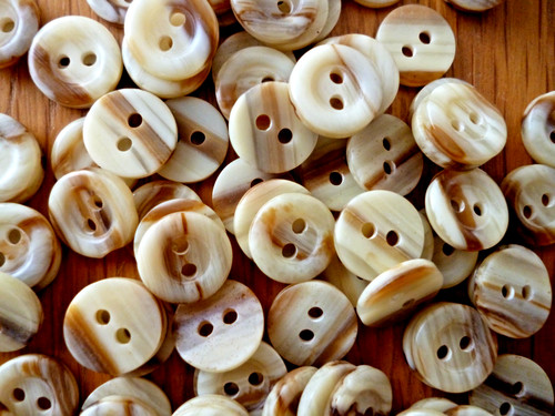 Tortoiseshell effect buttons - effect,