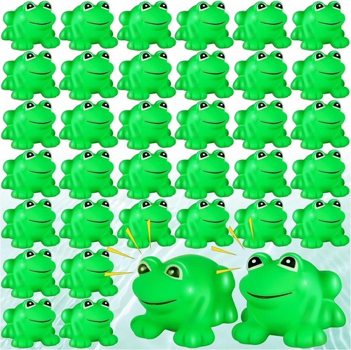 36pcs rubber floating frogs - 36pcs,