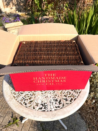 The handmade christmas wicker - the,