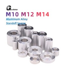 M10 M12 M14 Aluminium Standoff Spacers Outer Diameter 30mm Round Spacer Bush