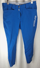 Kingsland Equestrian Horse Riding Breeches Pants Trousers Blue Size 40 A2858