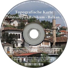 Topo - map for GARMIN on DVD