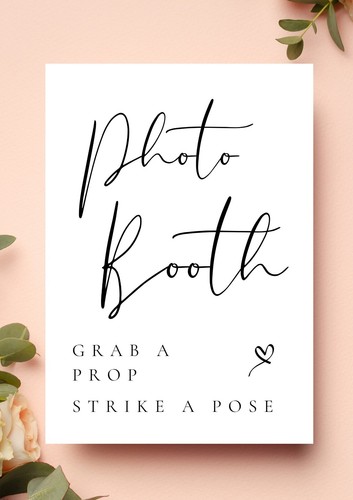 Wedding sign photo - sign,