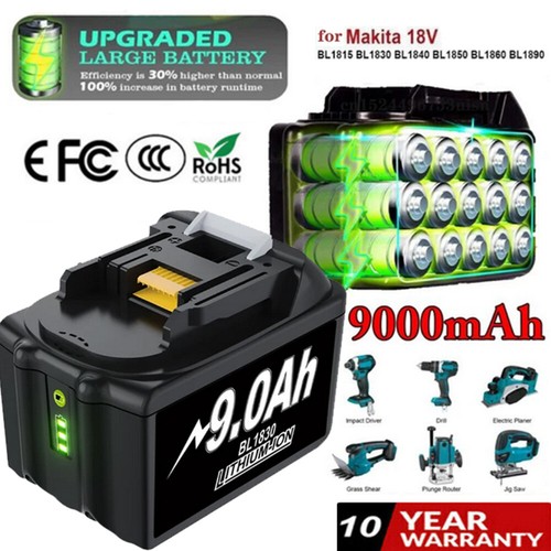 9000mah for makita 18v battery - for,