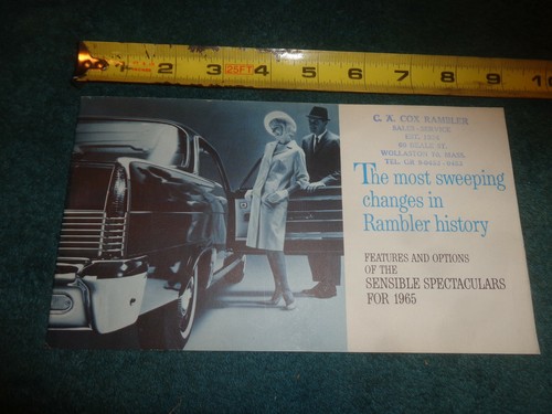 1965 rambler full line sales - 1965,