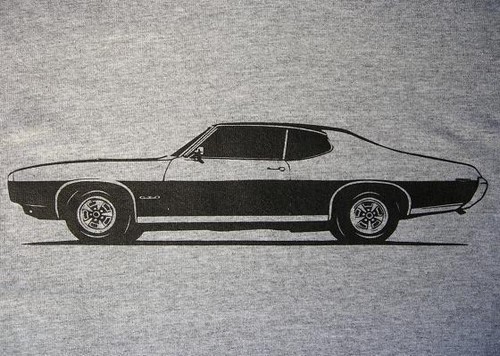 1969 pontiac gto shirt - 1969,
