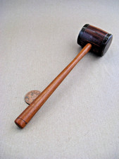 Antique wooden gavel