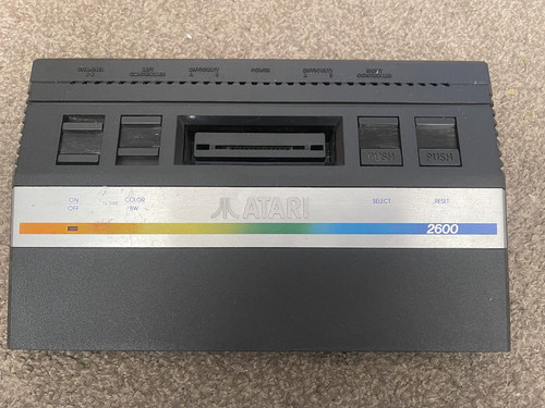 Atari 2600 console unit - atari, jr