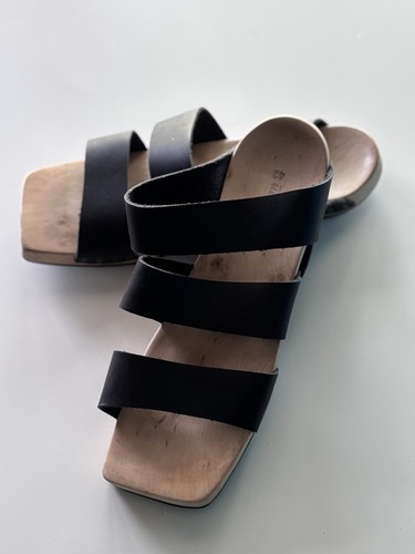 Trippen wedge wood sole - trippen,