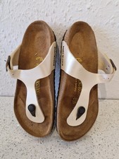 Birkenstock Gizeh Patent Ivory