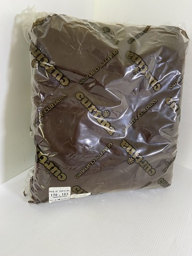 Vintage curtains brown 100 - curtains,