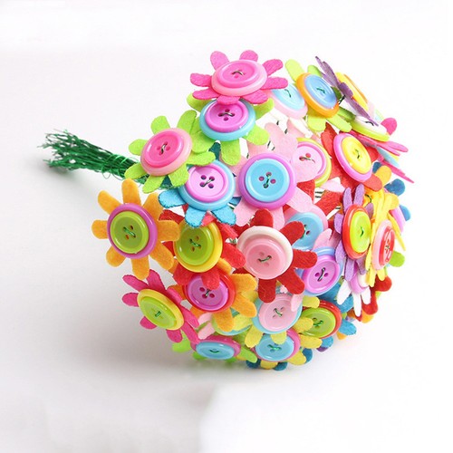 Sets flower button - 3,