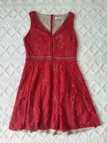 Oasis red lace skater - oasis,