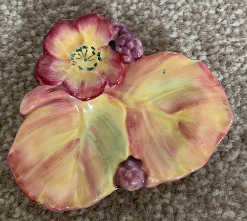 Royal venton ware small floral - royal,