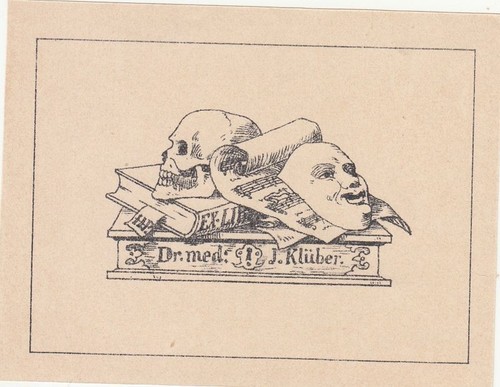 Exlibris bookplate - exlibris,
