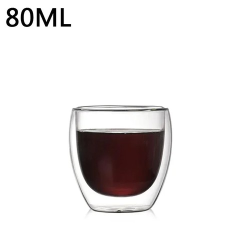 Tea glass cup double wall - tea,